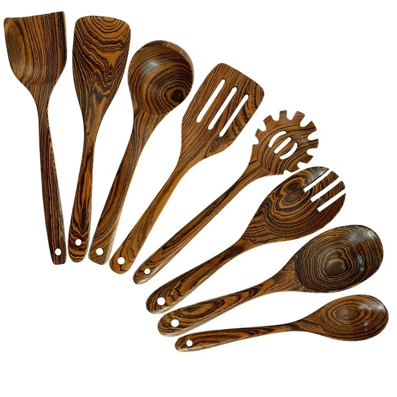 New natural wood cutlery