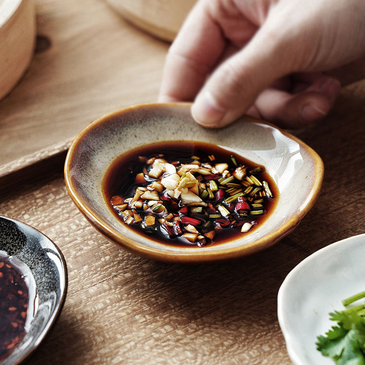 Rustic Ceramic Dipping Bowl